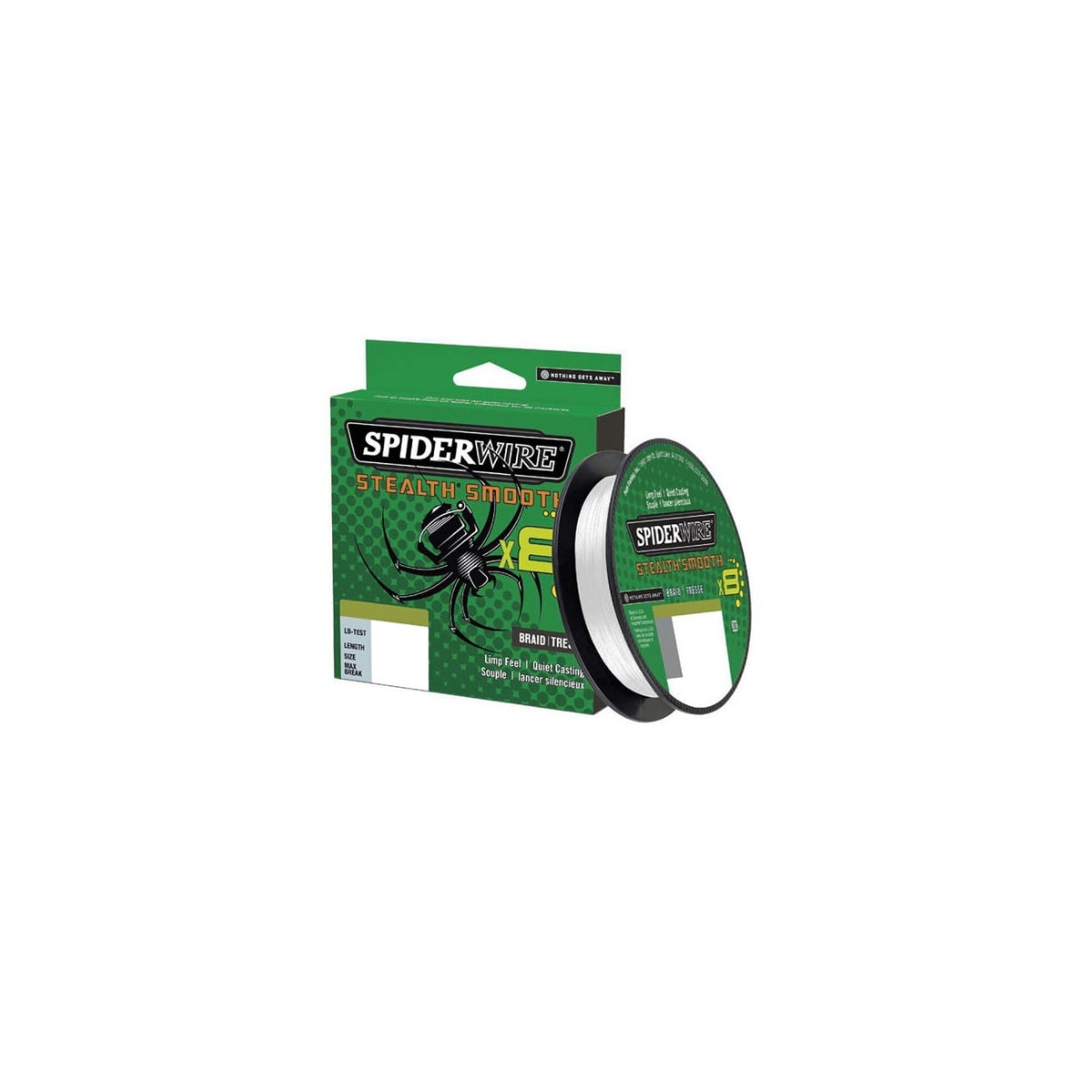 Plecionka Spiderwire Stealth Smooth 8 150m 0.19mm 18kg - Przeźroczysta Plecionka Spiderwire Stealth Smooth 8 150m 0.19mm 18kg - Przeźroczysta