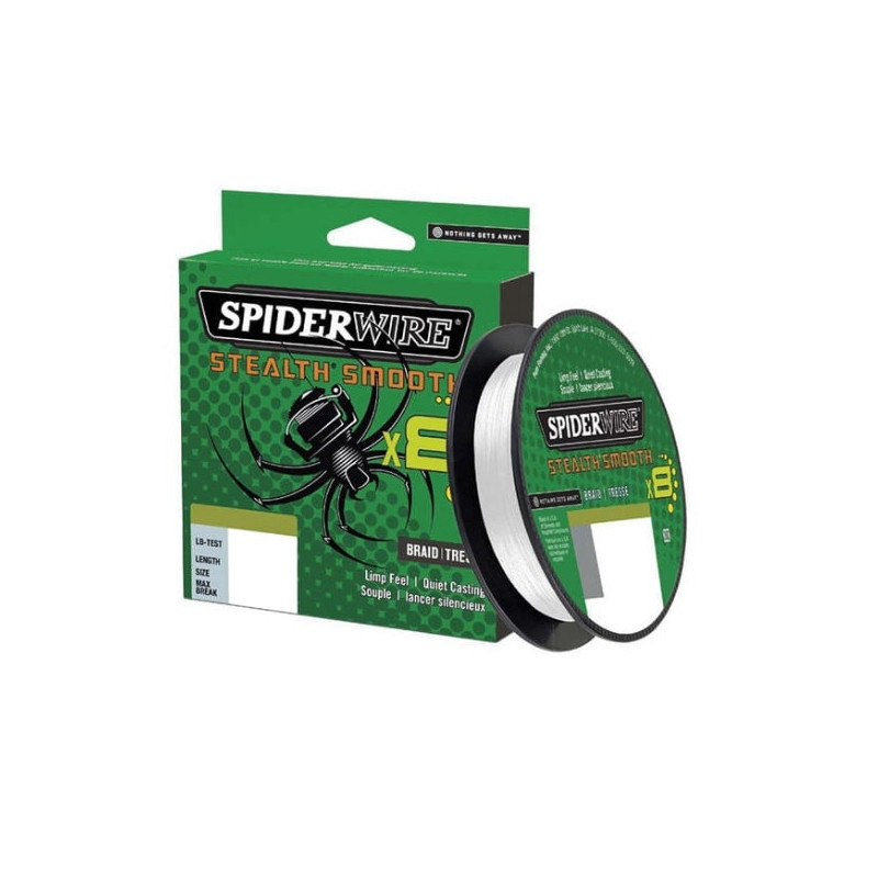 Plecionka Spiderwire Stealth Smooth 8 150m 0.19mm 18kg - Przeźroczysta Plecionka Spiderwire Stealth Smooth 8 150m 0.19mm 18kg - Przeźroczysta