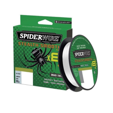 Plecionka Spiderwire Stealth Smooth 8 150m 0.19mm 18kg - Przeźroczysta