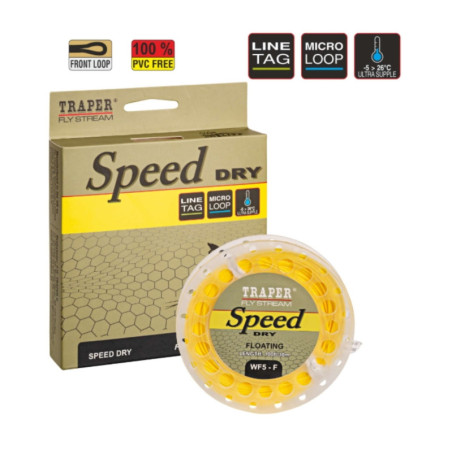Sznur muchowy TRAPER SPEED DRY WF3F Aftm Floting