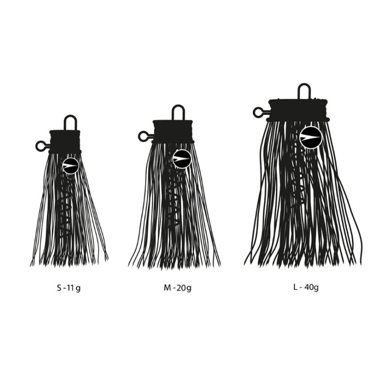 Przynęta VMC MUSTACHE RIG 20g M - UV ORANGE Przynęta VMC MUSTACHE RIG 20g M - UV ORANGE