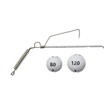 System do zbrojenia martwej rybki DAM Madcat Golf Ball Jig System Anti Snag 80+120g