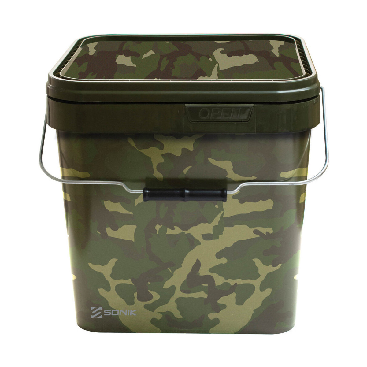 Wiadro SONIK CAMO SQUARE BUCKET 17L Wiadro SONIK CAMO SQUARE BUCKET 17L