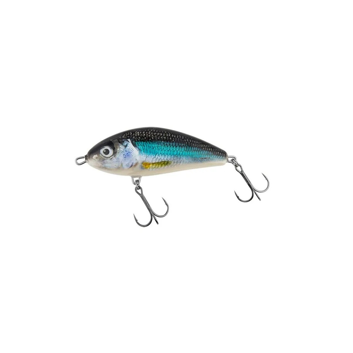 Wobler Salmo Fatso Floating 12cm - Holo Smelt