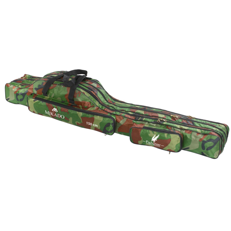 Pokrowiec na wędki Mikado 3 Komory 80cm - Camo Pokrowiec na wędki Mikado 3 Komory 80cm - Camo