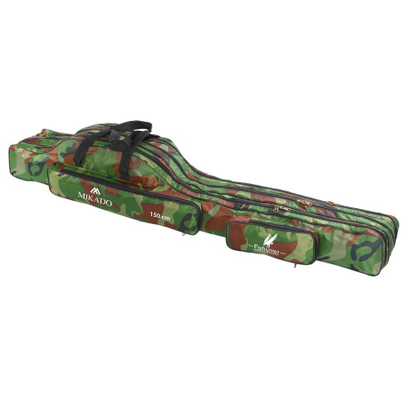 Pokrowiec na wędki Mikado 3 Komory 80cm - Camo Pokrowiec na wędki Mikado 3 Komory 80cm - Camo