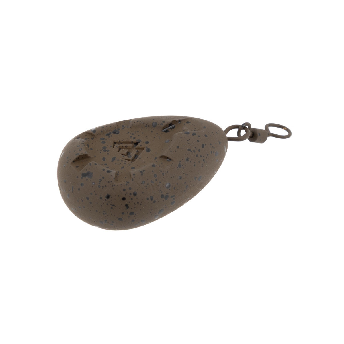 Ciężarek Mikado Flat Pear 57g -  brązowy