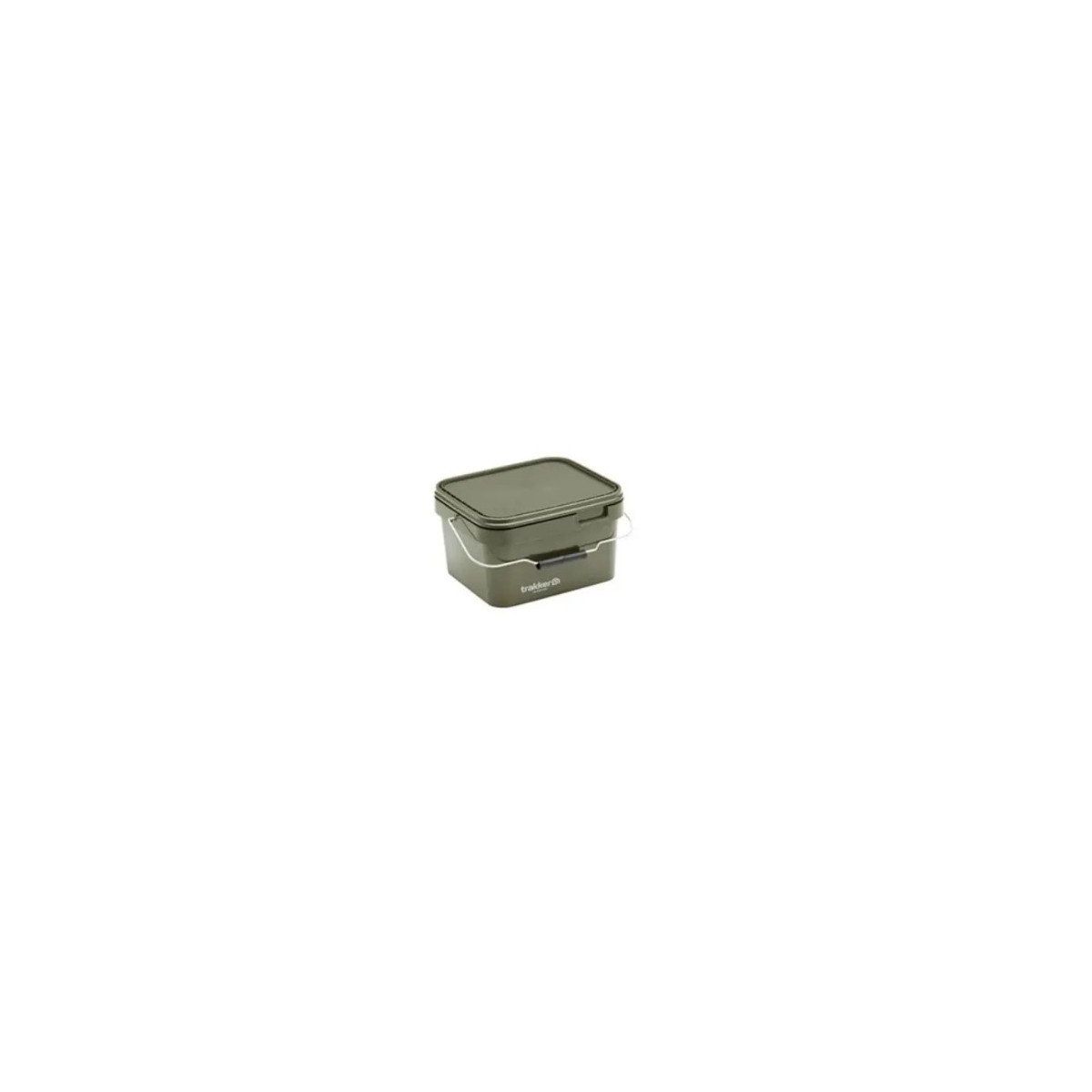 Wiadro kwadratowe zamykane Trakker Olive Square Container 5L Wiadro kwadratowe zamykane Trakker Olive Square Container 5L