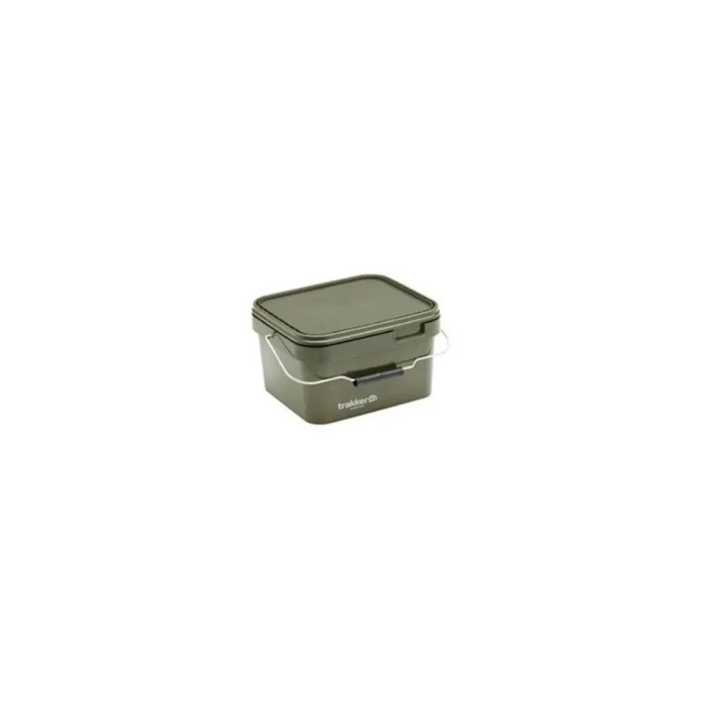 Wiadro kwadratowe zamykane Trakker Olive Square Container 5L Wiadro kwadratowe zamykane Trakker Olive Square Container 5L
