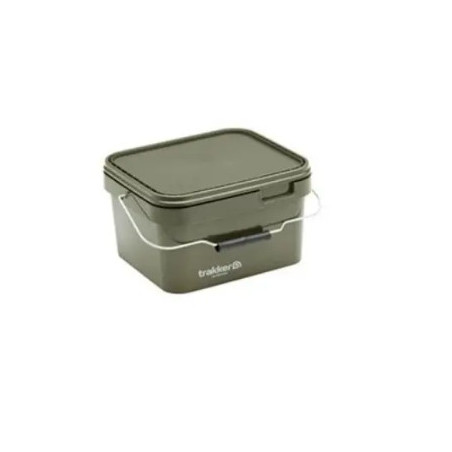 Wiadro kwadratowe zamykane Trakker Olive Square Container 5L Wiadro kwadratowe zamykane Trakker Olive Square Container 5L