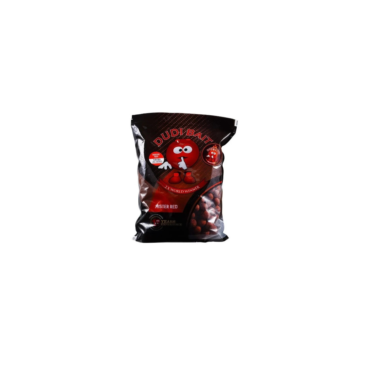 Kulki zanętowe Dudi Bait Mister Red Super Hot Tari 1 kg 20mm - wolno pracujące