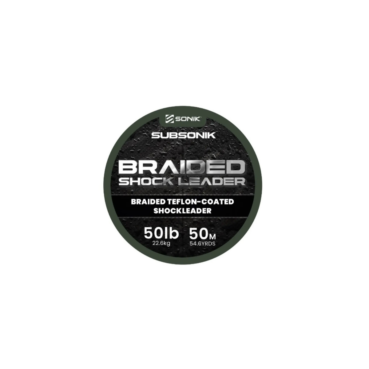 Strzałówka z plecionki Sonik BRAIDED SHOCK LEADER 50m 50lb Strzałówka z plecionki Sonik BRAIDED SHOCK LEADER 50m 50lb