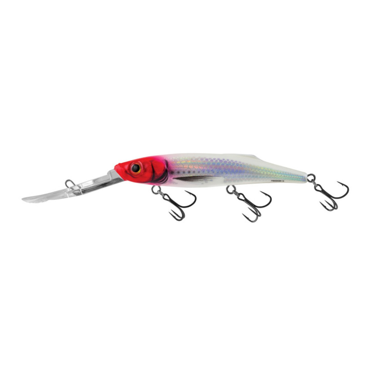 Wobler Salmo Freediver SDR 12cm - Holographic Red Head