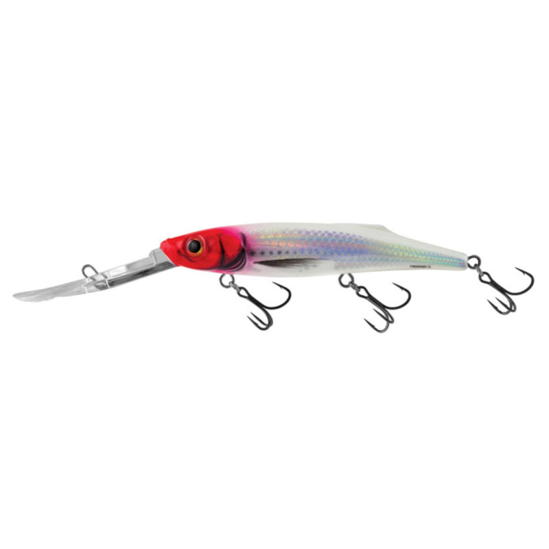 Wobler Salmo Freediver SDR 12cm - Holographic Red Head