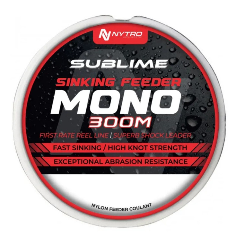 Żyłka Nytro Sublime Sinking Feeder Mono 300m 0,28mm - Brown Żyłka Nytro Sublime Sinking Feeder Mono 300m 0,28mm - Brown