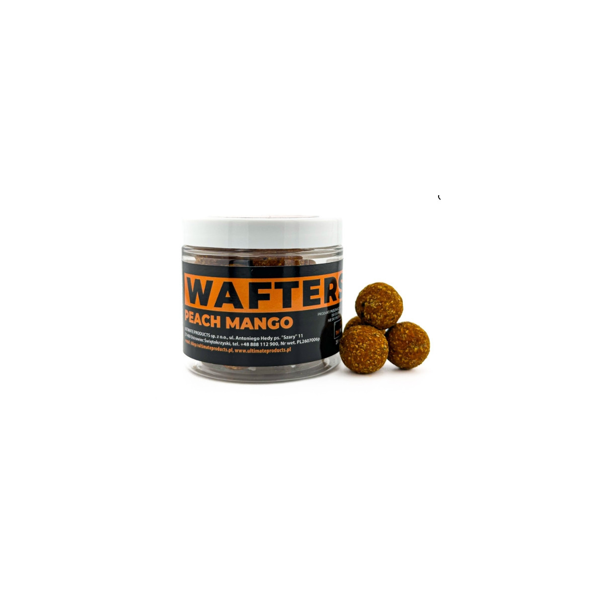 Kulki The Ultimate Peach Mango DUMBELL WAFTERS 14/18mm