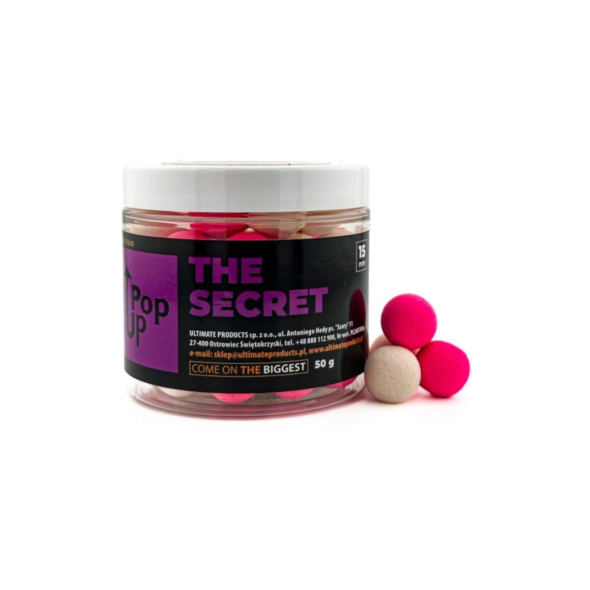 Kulki The Ultimate POP-UP 15mm - The Secret
