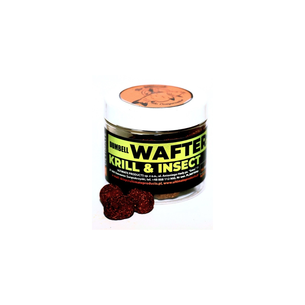 Kulki zanętowe The Ultimate Wafters 18mm - Krill Insect