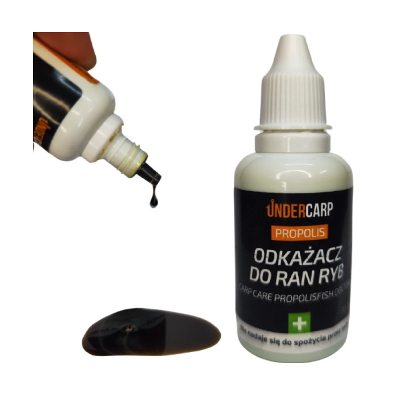 Propolis Under Carp Odkażacz Do Ran Ryb 30ml Propolis Under Carp Odkażacz Do Ran Ryb 30ml