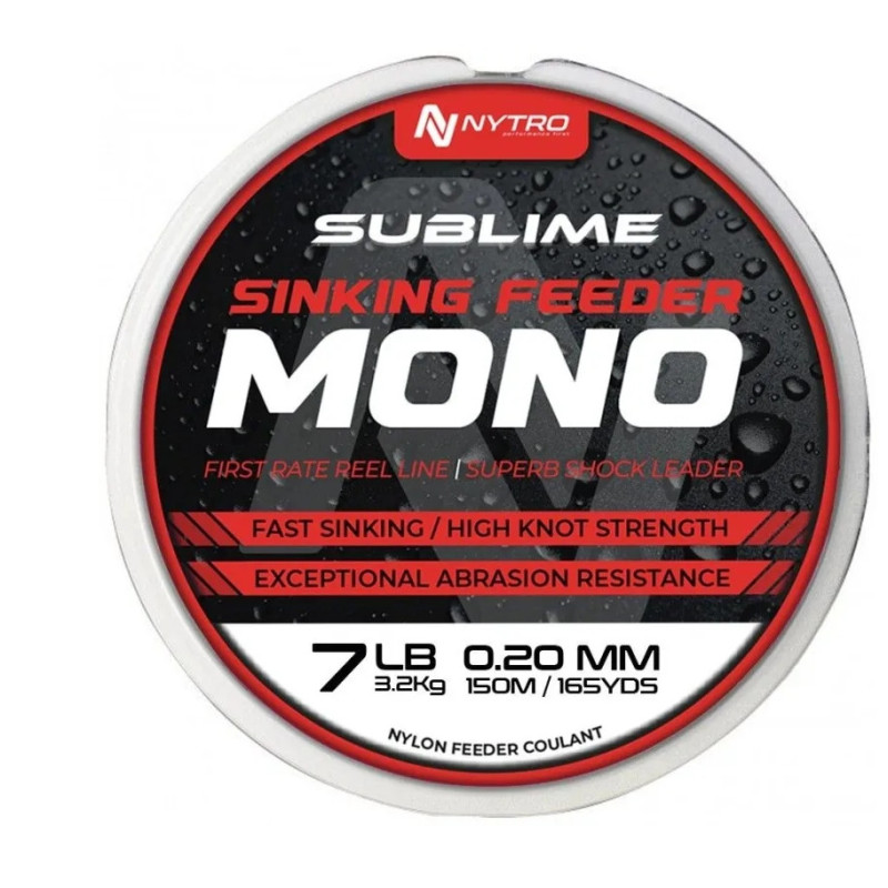 Żyłka Nytro Sublime Sinking Feeder Mono 150m 0,26mm - Brown Żyłka Nytro Sublime Sinking Feeder Mono 150m 0,26mm - Brown
