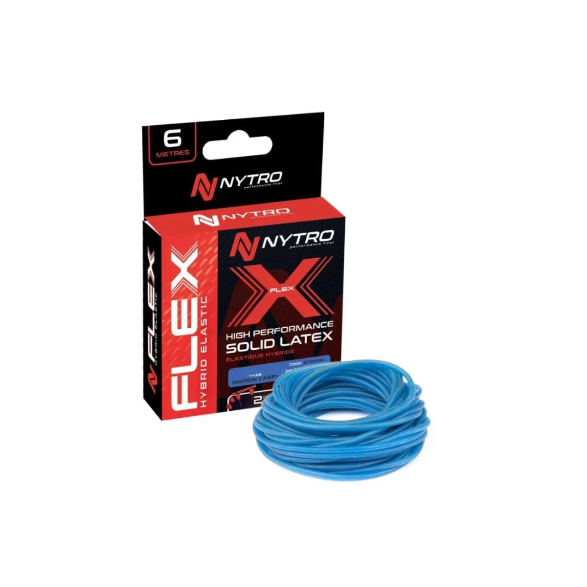 Amortyzator Nytro Flex Elastic 6m roz.18-20 / 2,6mm - Bright Blue