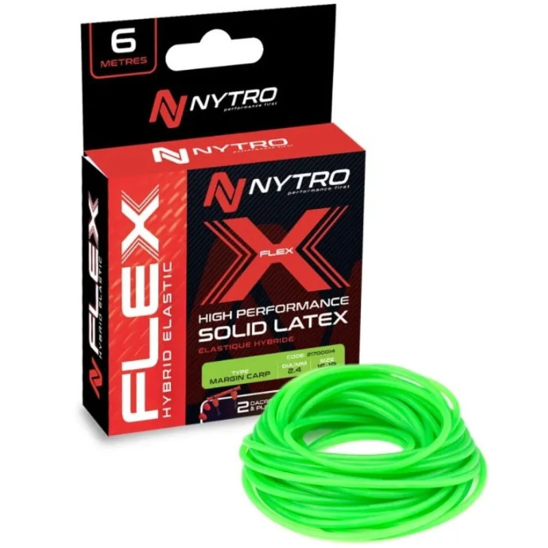 Amortyzator Nytro Flex Elastic 6m roz.16-18 / 2,4mm - Bright Green Amortyzator Nytro Flex Elastic 6m roz.16-18 / 2,4mm - Bright Green