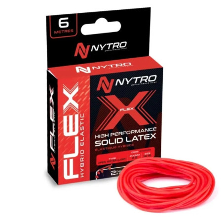 Amortyzator Nytro Flex Elastic 6m roz.14-16 / 2,2mm - Bright Red Amortyzator Nytro Flex Elastic 6m roz.14-16 / 2,2mm - Bright Red