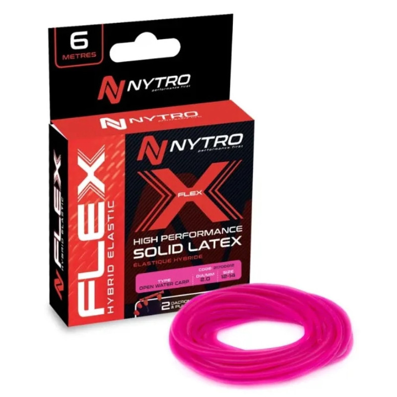 Amortyzator Nytro Flex Elastic 6m roz.12-14 / 2,0mm - Bright Pink Amortyzator Nytro Flex Elastic 6m roz.12-14 / 2,0mm - Bright Pink