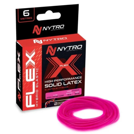 Amortyzator Nytro Flex Elastic 6m roz.12-14 / 2,0mm - Bright Pink