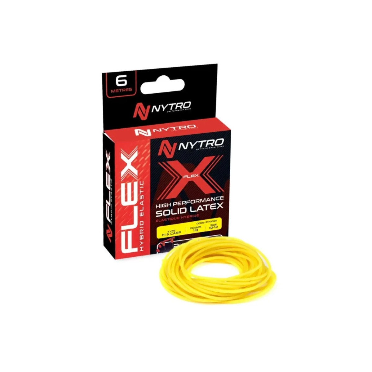 Amortyzator Nytro Flex Elastic 6m roz.10-12 / 1,8mm - Bright Yellow Amortyzator Nytro Flex Elastic 6m roz.10-12 / 1,8mm - Bright Yellow