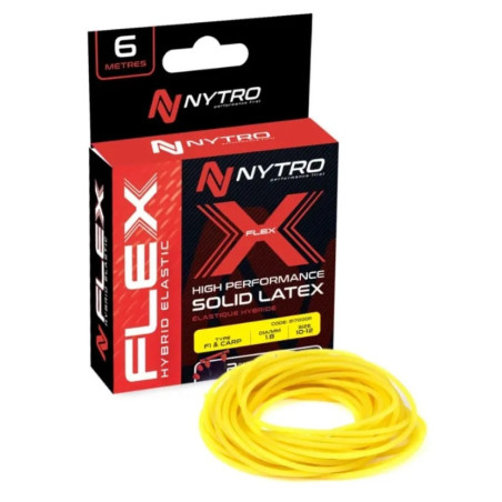 Amortyzator Nytro Flex Elastic 6m roz.10-12 / 1,8mm - Bright Yellow Amortyzator Nytro Flex Elastic 6m roz.10-12 / 1,8mm - Bright Yellow