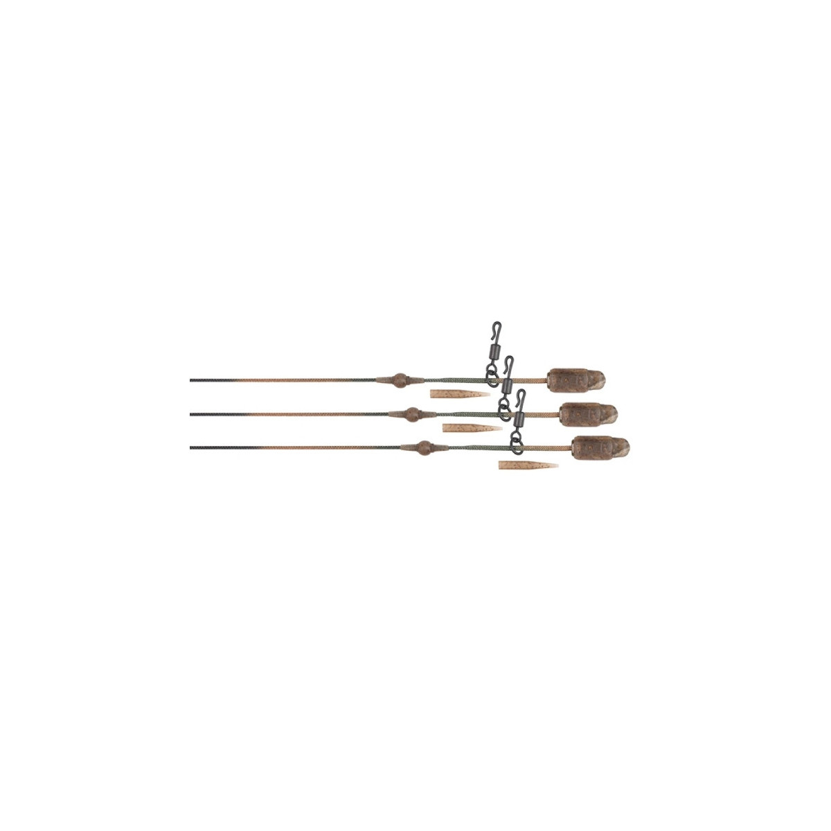 Gotowe zestawy helikopterowe Fox Edges Camo Heli-Clip Rigs 50lb Leadcore 3szt. Gotowe zestawy helikopterowe Fox Edges Camo Heli-Clip Rigs 50lb Leadcore 3szt.
