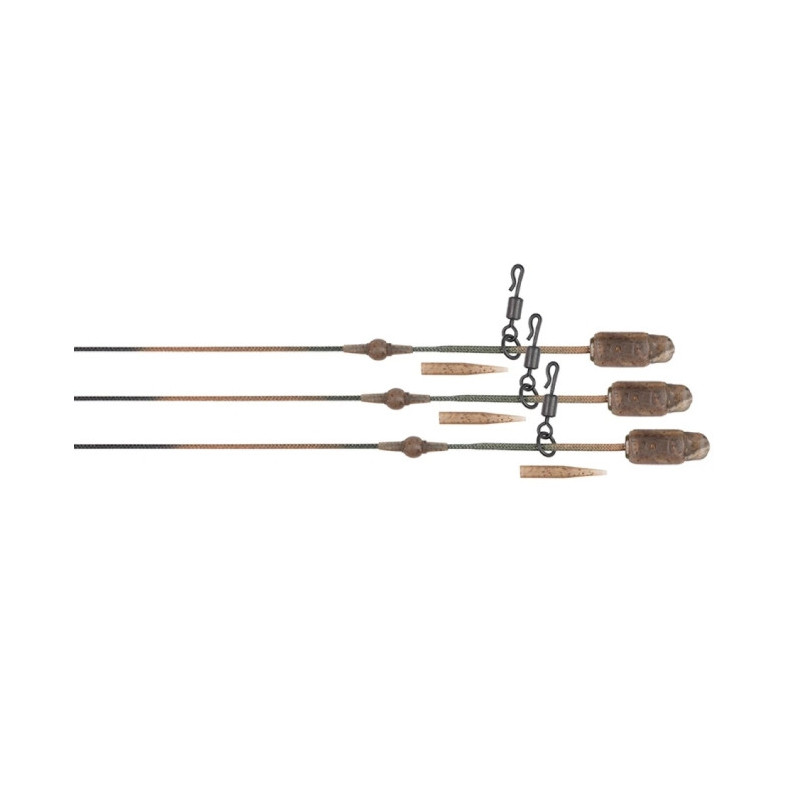 Gotowe zestawy helikopterowe Fox Edges Camo Heli-Clip Rigs 50lb Leadcore 3szt. Gotowe zestawy helikopterowe Fox Edges Camo Heli-Clip Rigs 50lb Leadcore 3szt.