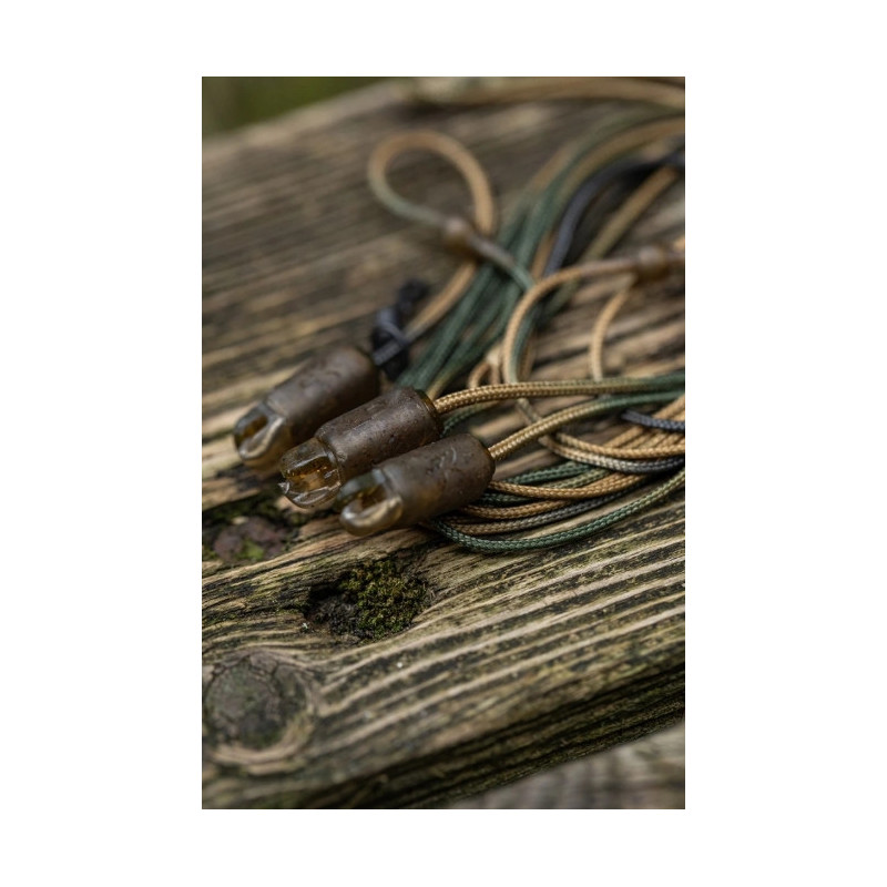 Gotowe zestawy helikopterowe z bezrdzeniowego materiału Submerge Fox Edges Camo Heli-Clip Rigs 40lb Gotowe zestawy helikopterowe z bezrdzeniowego materiału Submerge Fox Edges Camo Heli-Clip Rigs 40lb