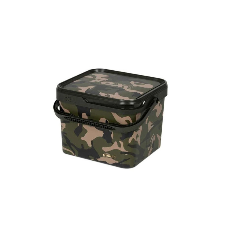 Wiadro Fox Camo Bucket 12l Wiadro Fox Camo Bucket 12l