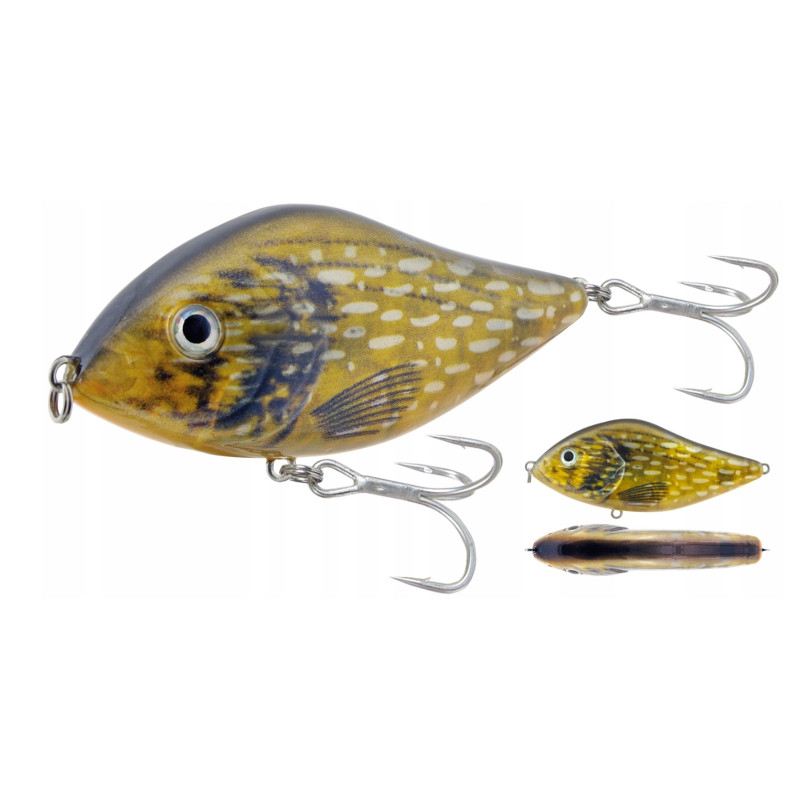 Wobler Konger SLOW GLIDER 7cm S - 086 Pike Wobler Konger SLOW GLIDER 7cm S - 086 Pike