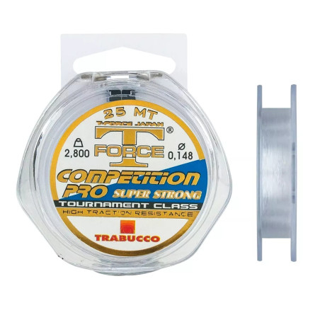 Żyłka TRABUCCO T-FORCE COMPETITION PRO 25m / 0,220mm Żyłka TRABUCCO T-FORCE COMPETITION PRO 25m / 0,220mm