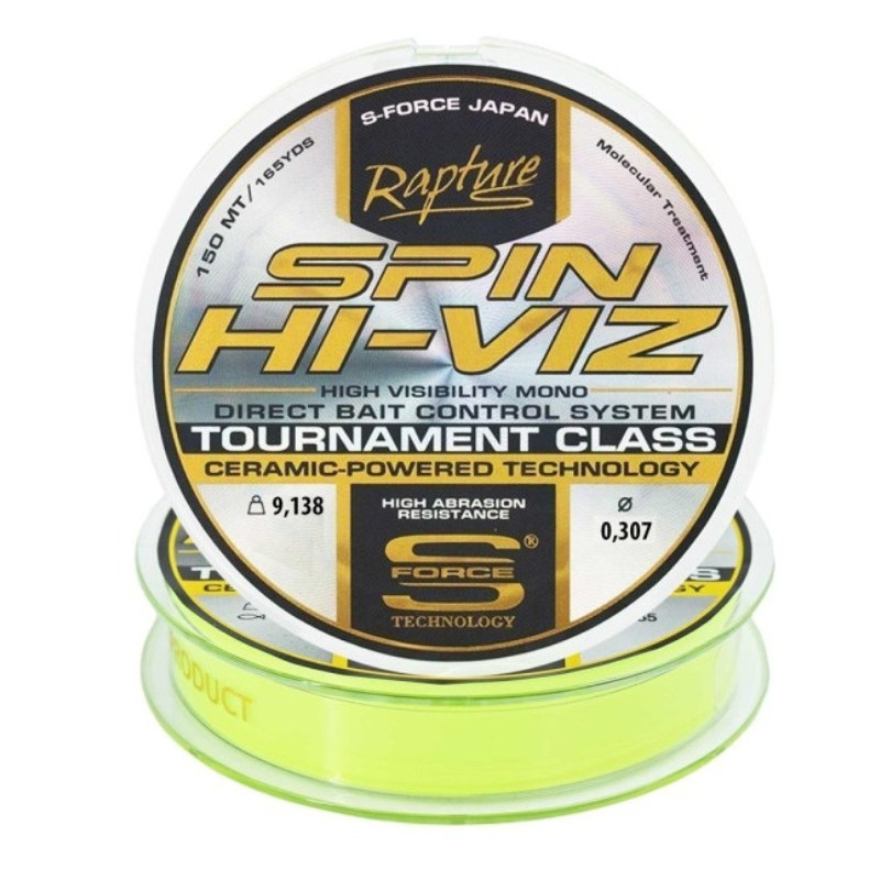 ŻYŁKA Trabucco RAPTURE SPIN HI-VIZ 150m / 0,251mm ŻYŁKA Trabucco RAPTURE SPIN HI-VIZ 150m / 0,251mm