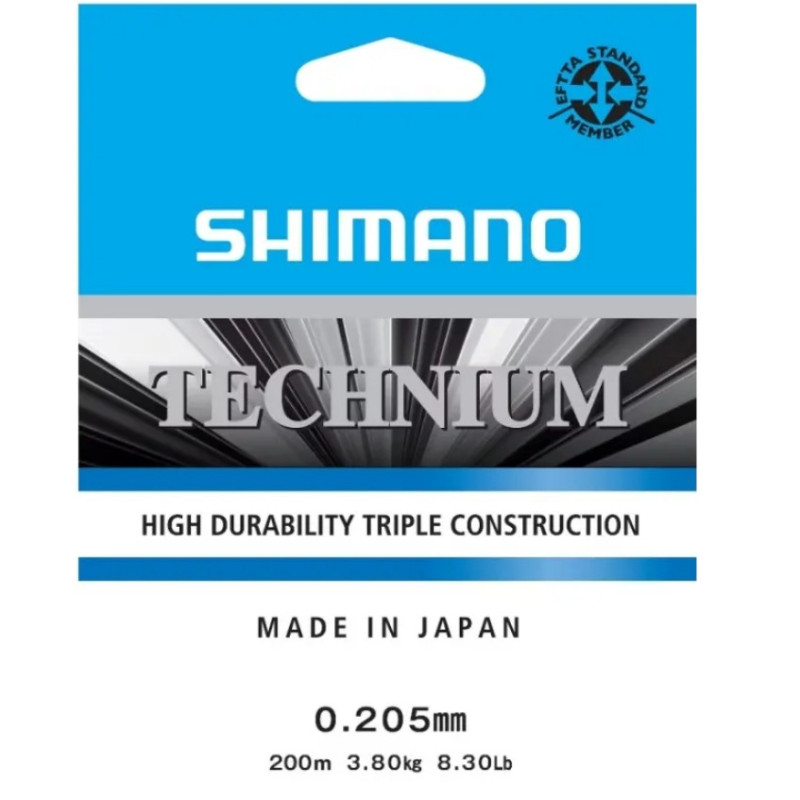 Żyłka Shimano Technium A 200m / 0,305mm / Grey