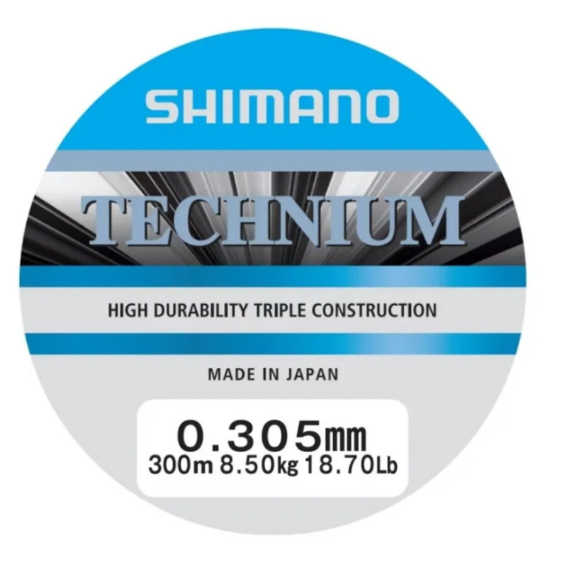 Żyłka Shimano Technium A 300m / 0,305mm / Grey Żyłka Shimano Technium A 300m / 0,305mm / Grey