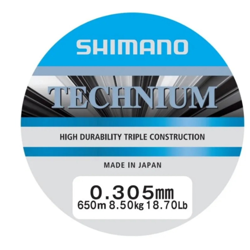 Żyłka Shimano Technium A 650m / 0,305mm / Grey Żyłka Shimano Technium A 650m / 0,305mm / Grey