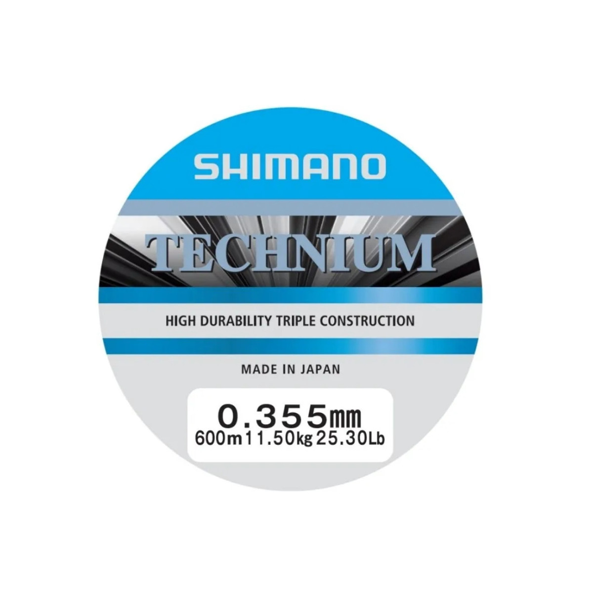 Żyłka Shimano Technium A 600m / 0,355mm / Grey Żyłka Shimano Technium A 600m / 0,355mm / Grey