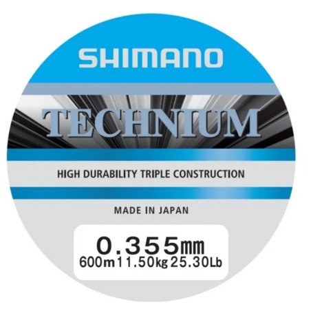 Żyłka Shimano Technium A 600m / 0,355mm / Grey
