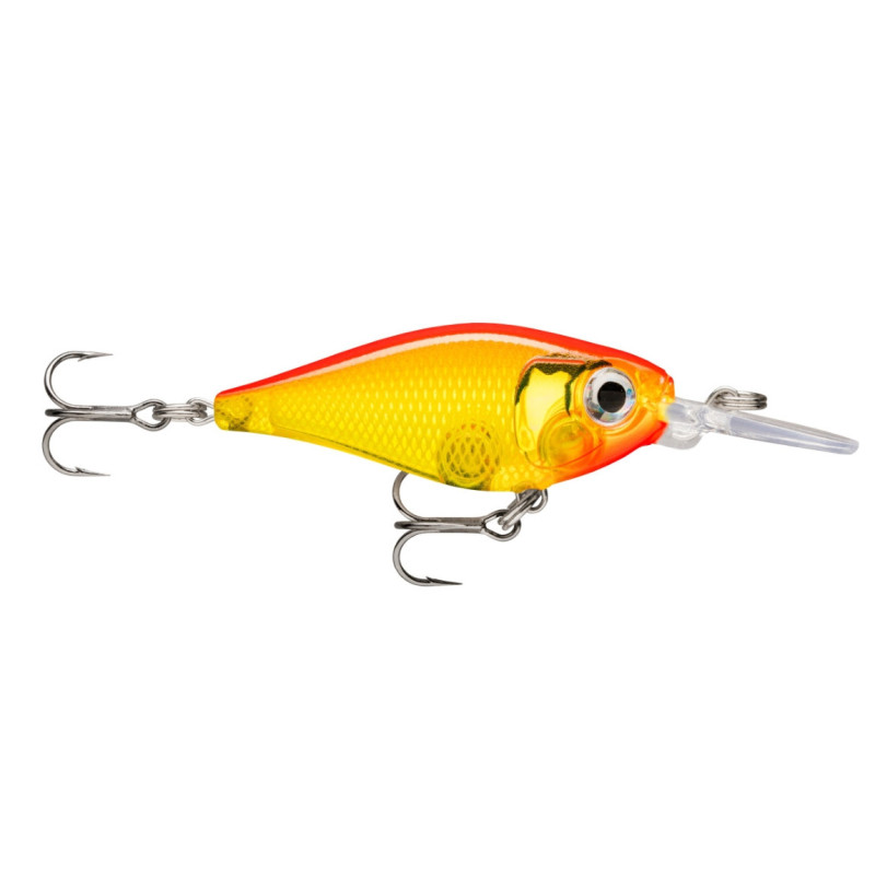 Wobler Rapala X-LIGHT SHAD 4cm - GFR / Gold Fluorescent Red Wobler Rapala X-LIGHT SHAD 4cm - GFR / Gold Fluorescent Red