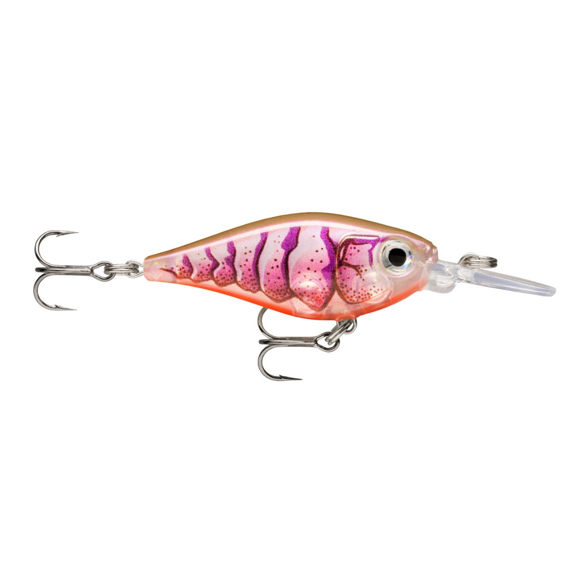 Wobler Rapala X-LIGHT SHAD 4cm - PUPU / Purple Prawn UV Wobler Rapala X-LIGHT SHAD 4cm - PUPU / Purple Prawn UV