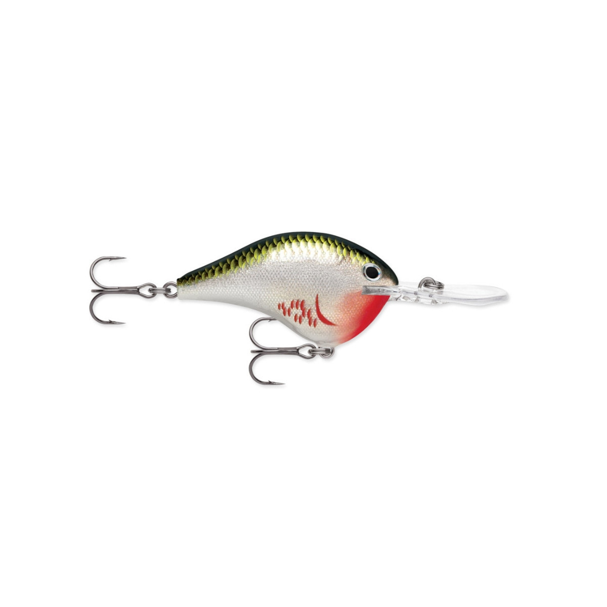 Wobler Rapala Dives To 6cm - BOS / Bleeding Olive Shiner Wobler Rapala Dives To 6cm - BOS / Bleeding Olive Shiner