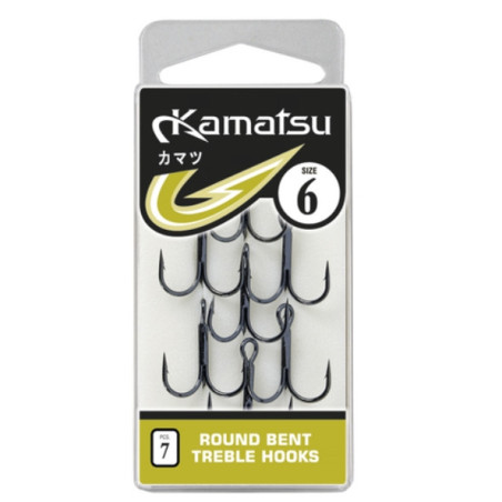 Kotwiczka KAMATSU ROUND BENT TREBLE hak18 Kotwiczka KAMATSU ROUND BENT TREBLE hak18