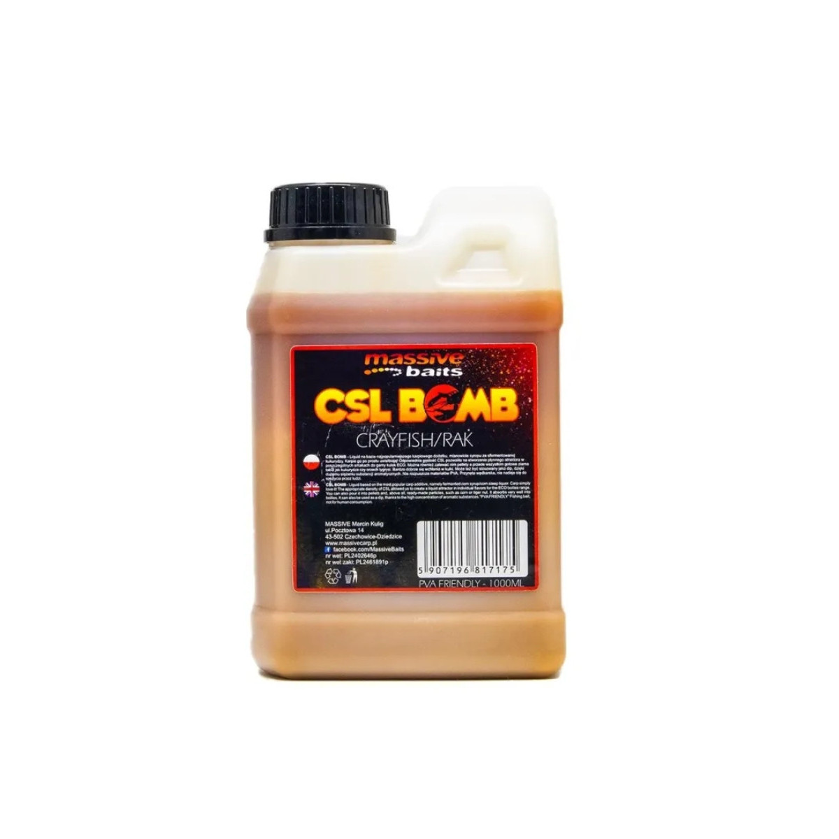 Zalewa Massive Baits CSL Crayfish 1L