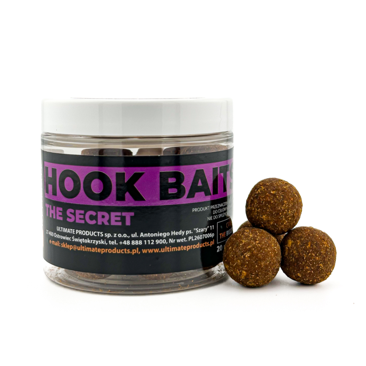 The Ultimate The Secret Hook Baits 20 mm The Ultimate The Secret Hook Baits 20 mm