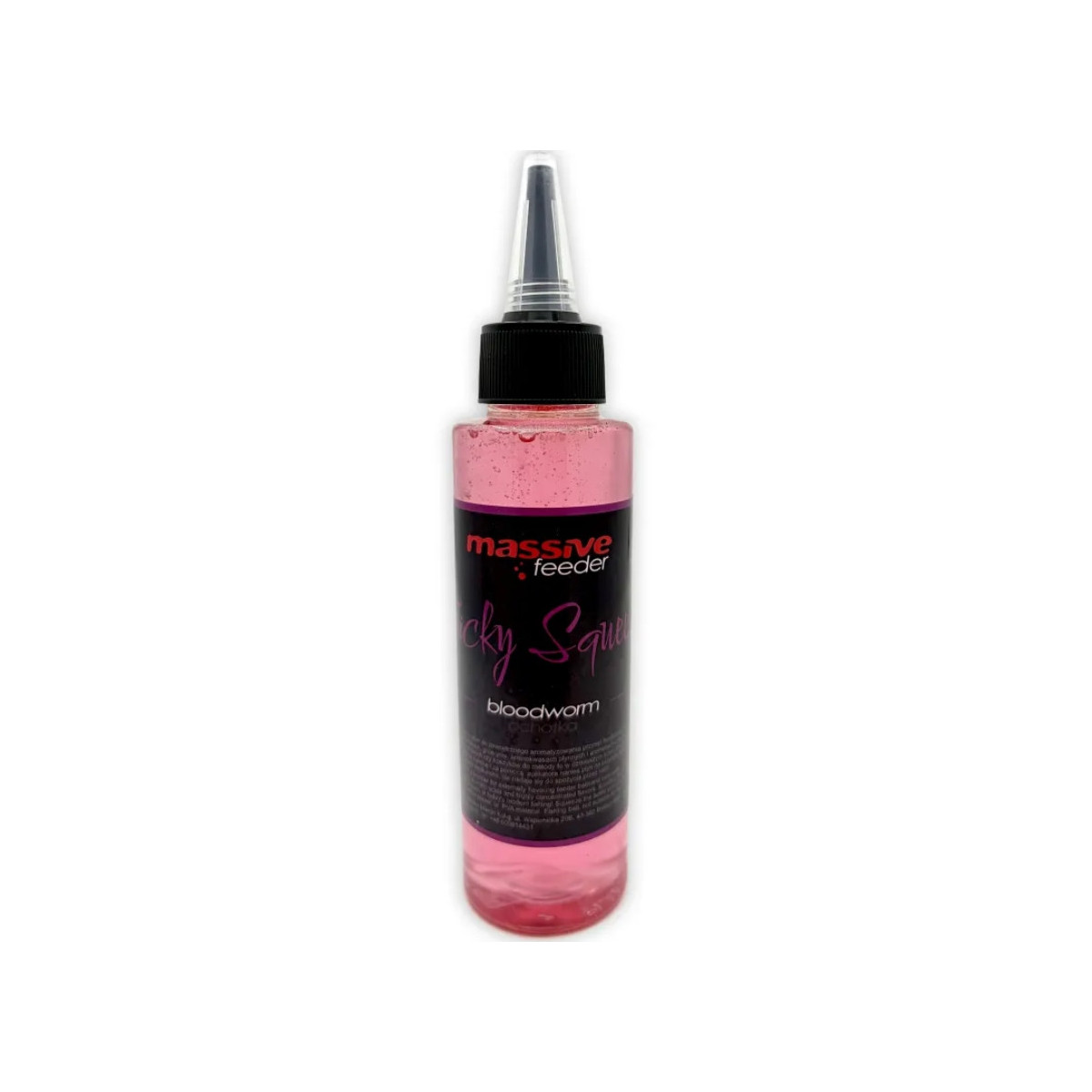 Booster MASSIVE FEEDER Tricky Squeezer 100ml - Bloodworm